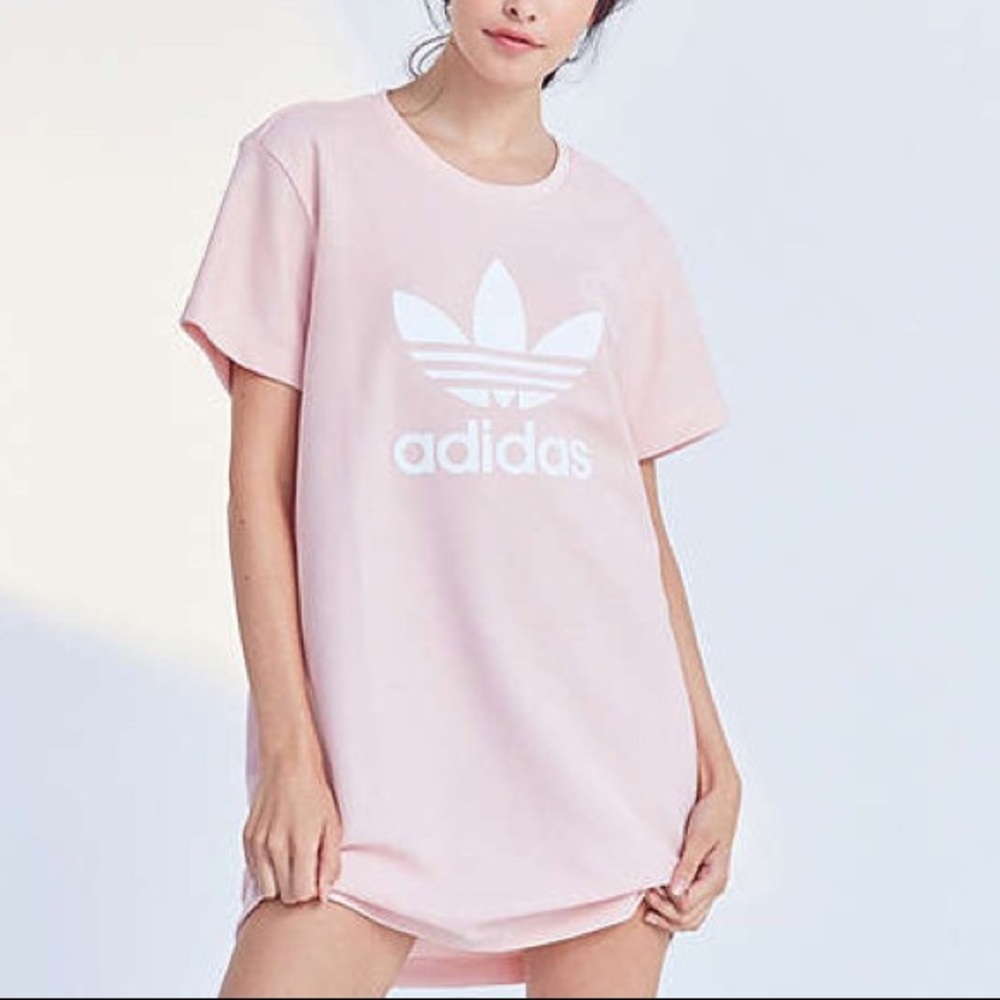 Adidas Trefoil Tee Dress - Picture 2 of 10